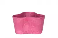 Artstone bloempot Coloured roze 20 cm