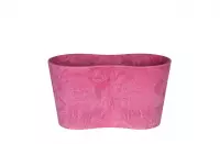 Artstone bloempot Coloured roze 20 cm