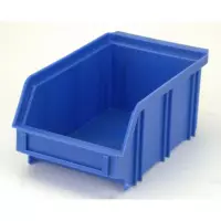 Stapelbak A2 - 125 x 100 x 75 mm - Blauw