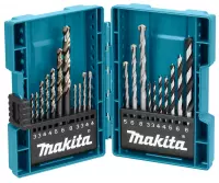 Makita borenset 21 delig hout - metaal - steen 3-8 mm