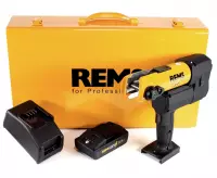 Rems R220 21,6V Li-Ion accu perstangmachine set (1x 2,5Ah) in koffer - 108x10mm
