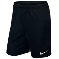 Nike Park Ii Knit Nb Sportshort Heren - Black/White - Maat S