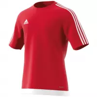 adidas Estro 15 Jersey - Voetbalshirt - Heren - Maat L - Rood/Wit
