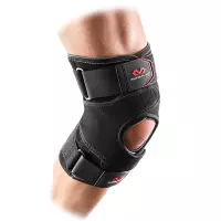 VOW Knee Wrap With Stays And Straps Black M