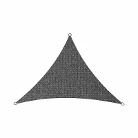 Livin'outdoor schaduwdoek Iseo HDPE driehoek 3x2,5m (Kleur doek: antraciet)