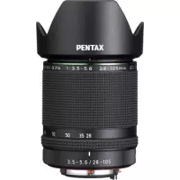 Pentax HD D-FA 28-105mm F3.5-5.6 ED DC WR SLR Standaardzoomlens Zwart