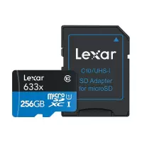 LEXAR 256GB 633X MICRO SDXC UHS-I HS