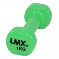 LMX Dumbbells - 2 x 1,0 kg - Vinyl - Groen