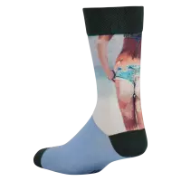 Sock my Feet - Heren - Sokken Sock My Babe  - Blauw - 39-42
