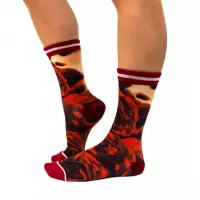 Sock My Feet - Passion - Damessokken – Katoen – geprinte sok 36/38