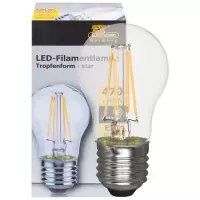 LED filament lamp 4W 470 lumen E27 2700K