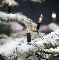 Mini kerstboomverlichting voor binnen en buiten met 40 warm witte lampjes 14M