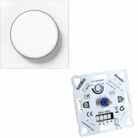 LED inbouw dimmer 891042 D-PAF200-LED met Jung AS500 dimknop