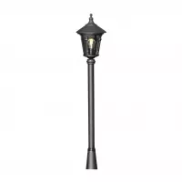 Buitenlamp Virgo zwart 1-lichts 35 cm exclusief paal 578-750