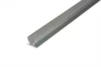 Aluminium goot voor 13 mm lichtslang (2 meter)