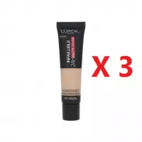 L'Oréal Infallible 24H Matte Cover Foundation - 200 Golden Sand - (3 x 30ml)