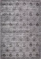 Bruin vloerkleed - 160x230 cm  -  A-symmetrisch patroon - Modern