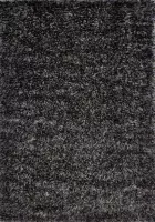 Zwart vloerkleed - 195x295 cm  -  A-symmetrisch patroon - Industrieel