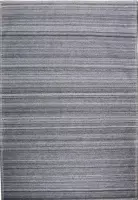 Grijs vloerkleed - 160x230 cm  -  A-symmetrisch patroon - Modern