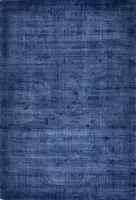 Blauw vloerkleed - 200x290 cm  -  Effen - Modern