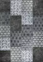 Multicolor vloerkleed - 190x290 cm  -  Symmetrisch patroon - Modern