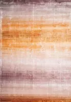 Oranje vloerkleed - 160x230 cm  -  A-symmetrisch patroon - Modern