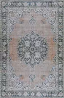 Grijs vloerkleed - 160x230 cm  -  A-symmetrisch patroon - Klassiek