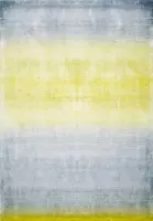 Geel vloerkleed - 160x230 cm  -  A-symmetrisch patroon - Modern