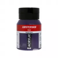 Royal Talens Amsterdam Acrylverf 500 ml Permanentblauwviolet
