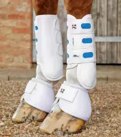 Premier Equine Air-cooled Eventing Boot Front - maat S - white