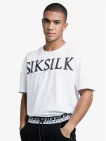 Siksilk shirt Zwart-L