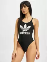 adidas Trefoil Wmns Swimsuit ED7537, Vrouwen, Zwart, Zwempak, maat: 36