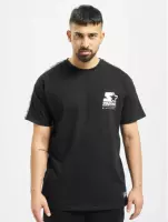 Starter Heren Tshirt -S- Starter Logo Taped Zwart