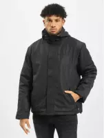 Urban Classics Windbreaker jacket -S- Frontzip Zwart