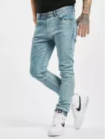 Urban Classics Skinny jeans -38/32 inch- Slim Fit Zip Blauw