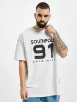 Southpole Heren Tshirt -L- 91 Wit