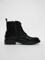 Urban Classics Veterlaars -36 Shoes- Velvet lace Zwart