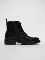 Urban Classics Veterlaars -41 Shoes- Velvet lace Zwart
