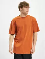 Urban Classics Heren Tshirt -S- Tall Oranje