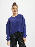 Urban Classics Sweater/trui -3XL- Wide Oversize Blauw/Paars