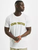 Urban Classics Heren Tshirt -L- Strong Together Wit