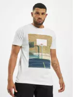 Urban Classics Heren Tshirt -XL- Raised By The Streets Wit
