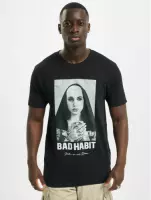 Urban Classics Heren Tshirt -3XL- Bad Habit Zwart