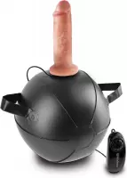 Pipedream - King Cock - Vibrating Mini Sex Ball - 6 Inch - Flesh