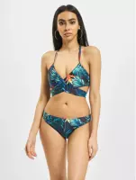 Urban Classics Bikini set -M- Draped Pattern Multicolours