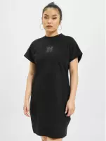 Urban Classics Korte jurk -3XL- Cut On Sleeve Printed Zwart