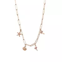 iXXXi Ketting Necklace with Charms Rosé 40 cm