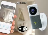 Sinji Smart Wifi security camera met night vision