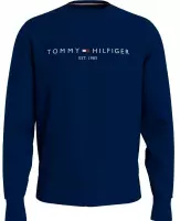 Tommy Hilfiger Flex Logo Sweater  Trui - Mannen - navy/wit