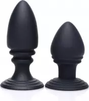 Master Series Duplex Siliconen Buttplug Set